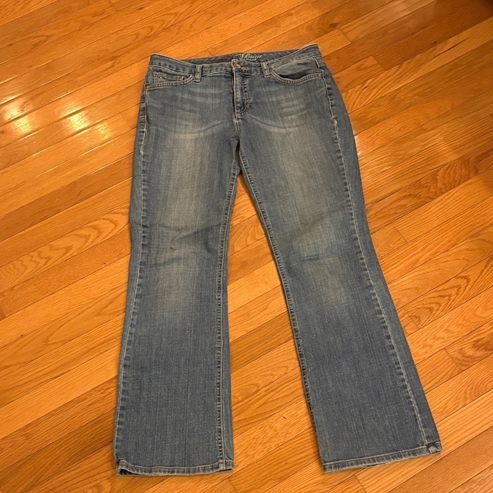 Tommy Hilfiger Women's Blue Boot Cut Jeans